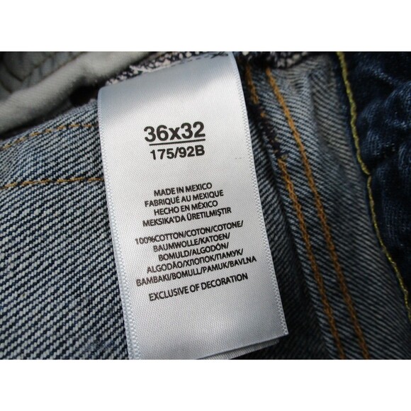Polo Ralph Lauren Jeans Mens 38 Hampton Relaxed Straight Leg Blue Denim 38x31 - Picture 9 of 13